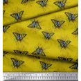 thumbnail image 3 of Soimoi Rayon Fabric Artistic Butterfly Printed Craft Fabric by The Yard 42 Inch Wide, 3 of 3