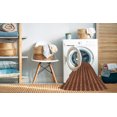 thumbnail image 2 of Ahgly Company Machine Washable Indoor Square Transitional Orange Area Rugs, 5' Square, 2 of 7