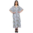 thumbnail image 1 of Moomaya Kaftan pour Femmes, Tenue d'Intérieur de Vacances, Robe Maxi, Robe Africaine pour Femmes - L-XL, 1 of 6
