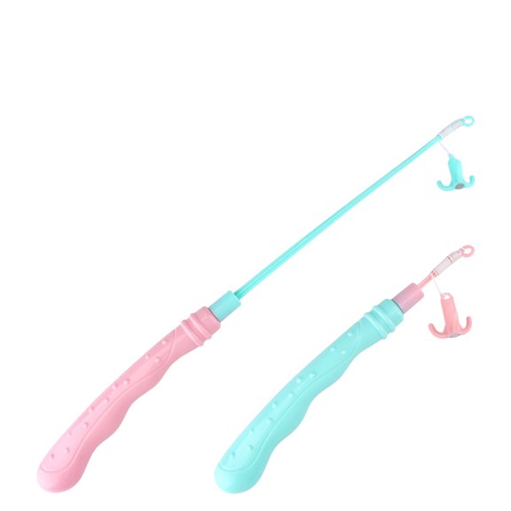 Jouet de Pêche en Piscine de Couleur Aléatoire - Perche Magnétique, Extensible, pour Tout-Petits, Idéal pour l'Été, Jeu d'Eau Intérieur/extérieur, Jouet de Plage