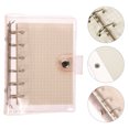 thumbnail image 1 of IFANLANDOR 1Set Pink Rectangular Thin Binders for Study 5.7X4.7in, 1 of 6