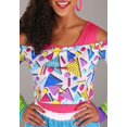 thumbnail image 4 of Women's Work It Out 80s Costume, 4 of 7