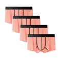 thumbnail image 1 of Plebaso Mens Boxer Briefs Cotton Stretch Comfortable Underwear Everyday Elastic Men's Boxers Multipacks, 1 of 2