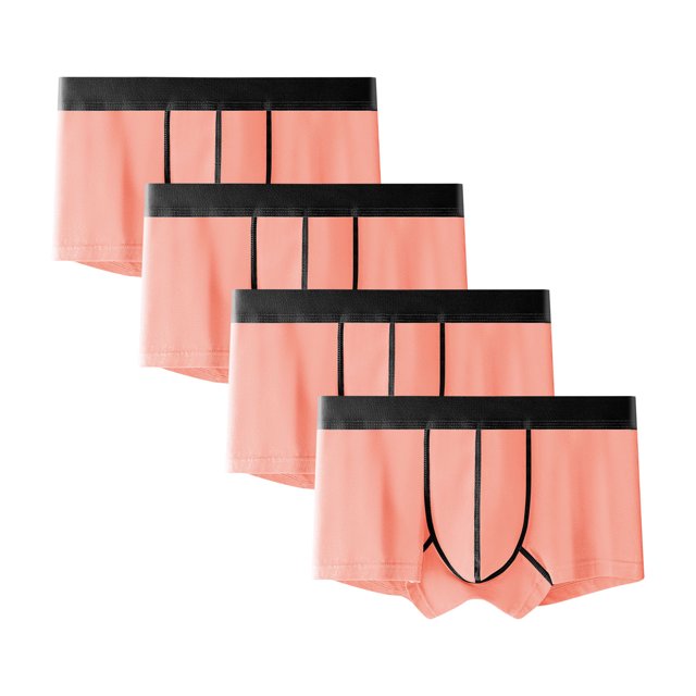Plebaso Mens Boxer Briefs Cotton Stretch Comfortable Underwear Everyday Elastic Men's Boxers Multipacks
