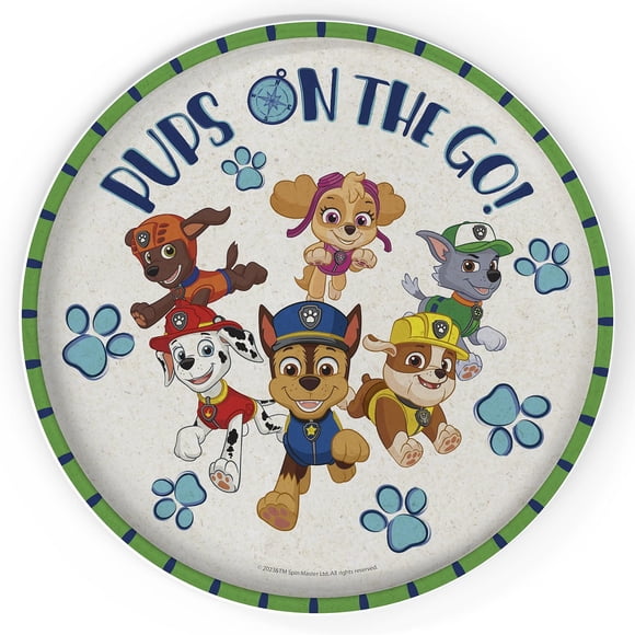 Zak Designs Paw Patrol 8" Bamboo Dinner Plate