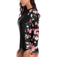 thumbnail image 4 of BeautyIn Femmes Manches Longues UPF 50+ Protection Solaire Maillot de Bain Maillot Dermoprotecteur, 4 of 5
