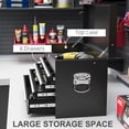 thumbnail image 4 of HOMCOM 6 Drawer 24" Metal Tool Box with Top Case, Ball Bearing Slides, 4 of 9