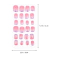 thumbnail image 3 of MasteelfCA 5 Boxes/120pcs Children Nails Kids False Nails Girls Cartoon Press on Fake Nails, 3 of 7