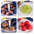 thumbnail image 3 of Éplucheur Automatique de fruits et Légumes Portable Électrique, Éplucheur de Raisin, Éplucheur d'Ail Électrique, Éplucheur Multifonction Automatique de fruits et Légumes (Bleu), 3 of 6