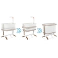 thumbnail image 2 of Evenflo Cora 3-Level Adjustable Bassinet (Coastal Coffee), 2 of 7