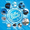 thumbnail image 2 of Roller et patin à glace réglables et convertibles Rugged Racer pour enfants - petit - bleu, 2 of 9