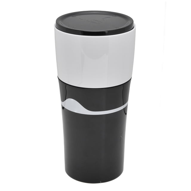Ymiko Cafetière à Filtre Compacte Noire et Blanche