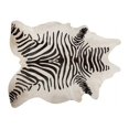 thumbnail image 1 of Natural 676685001375 6 x 7 ft. Togo Cowhide Rug - Zebra Black on Off White, 1 of 2
