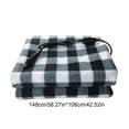 thumbnail image 3 of mtvxesu 12V Car Heating Blanket 58X43 Inch Removable Fleece Lining for Vehicles with Cigarette Lighter Plug, 1 Count, 3 of 7