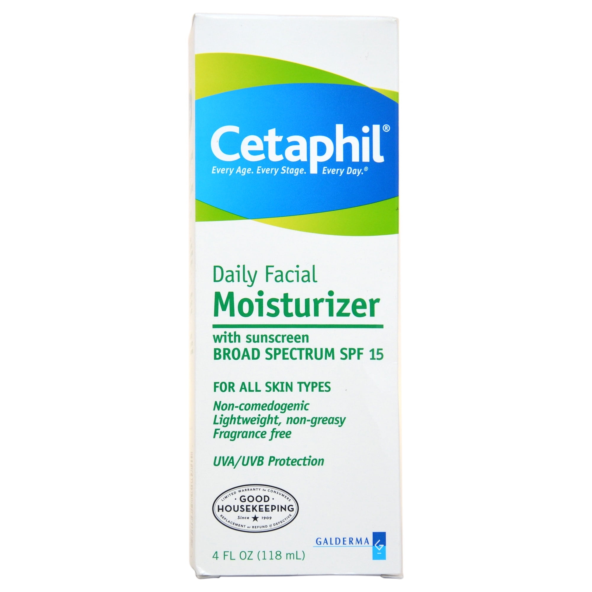 Daily Facial Moisturizer by Cetaphil for Unisex - 4 oz Moisturizer