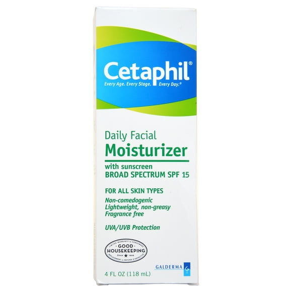 Hydratant Quotidien pour le Visage par Cetaphil pour Unisexe - Hydratant 4 oz