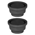 thumbnail image 2 of 2Pcs Ladder Rubber Stopper Bumper Replacement Guard for Swimming Pool Ladders, Swimming Pool Supplies , Black, 2 of 7