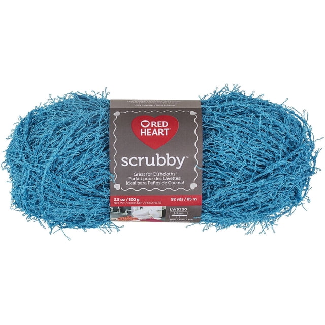 Red Heart® Fil Scrubby™, Polyester #4 Moyen, 3,5oz/100g, 92 Yards
