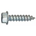 thumbnail image 2 of Sheet Metal Screws, Slotted, Hex Washer Head, Zinc, #8 x 1/2 In., 100-Pk. - 70274, 2 of 3