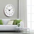 thumbnail image 1 of MesaSe 12 30cm Luminous Wall Clock Quartz Clock Bedroom Living Room Clock Simple Clock, 1 of 7