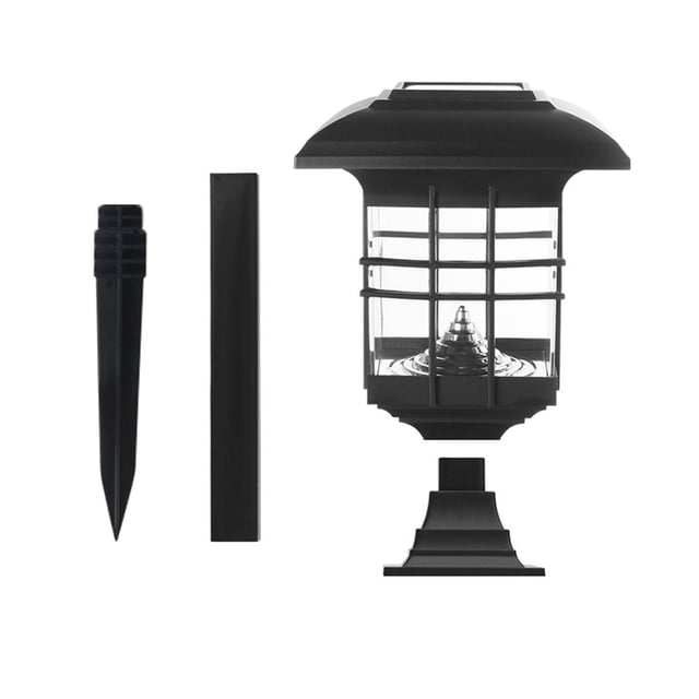 RXIRUCGD Solar Lampadaires d'Extérieur, Lumières de Sentier Vintage Alimentées par Solar pour Pelouse, Entrée, Porte Avant/arrière