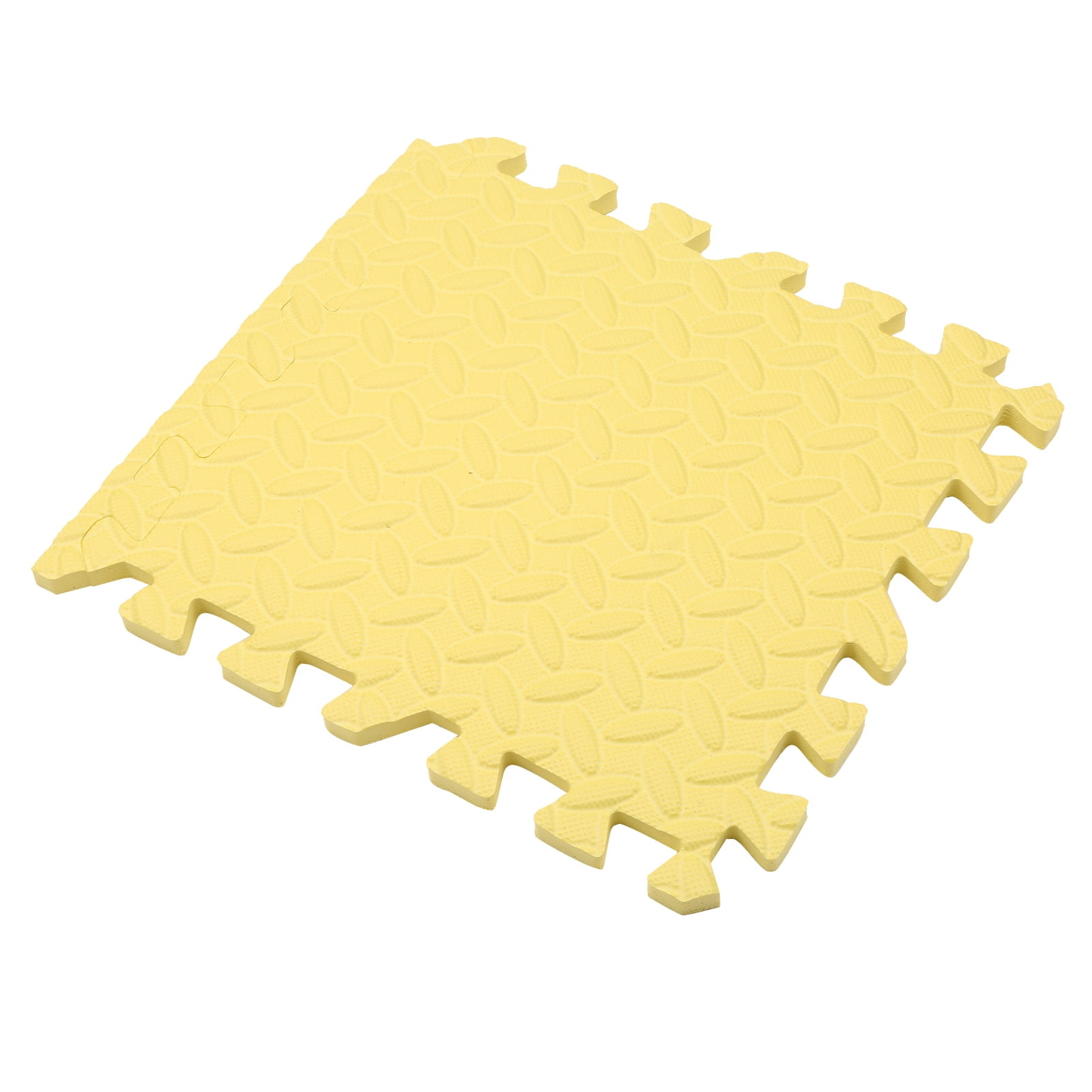 12pcs EVA Foam Mat Interlocking Foam Tiles Playground Flooring Puzzle Mat Multiple Colors -Skid Mat with Finishing Border