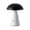 Noir, variante sur Birdeem Lampe de Table Champignon Rechargeable, Lampe de Chevet à DEL à Intensité Réglable, Veilleuse d'Ambiance Sans Fil, Lampe de Bureau à Commande Tactile pour Salon, Chambre et Chambre de Bébé