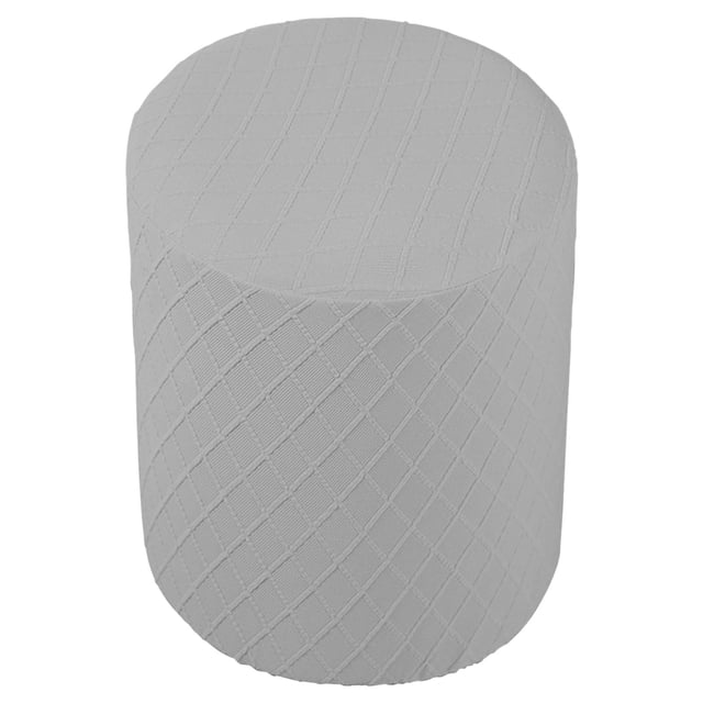 DOLITY Ottoman Slipcovers Machine Washable Footrest Sofa Cover Ottoman Cover for Living Gray