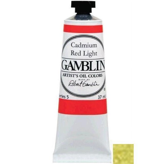 Gamblin G1920 37ml Artists Grade Oil Color - Pale Gold