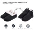 thumbnail image 2 of VONMAY Bottes Pantoufles Duveteuses pour Femmes Bottillons en Mousse Mémoire Chaussures de Maison Intérieur Extérieur, 2 of 5