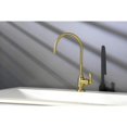 thumbnail image 3 of Kingston Brass KS5197AL Robinet de Filtration d'Eau à une Poignée en Laiton Brossé, 3 of 6