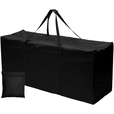 POINTERTECK Outdoor Cushion Storage Bag Waterproof Zippered Storage Bags with Handles Patio Furniture Covers Christmas Tree Storage Bag (Grey)
