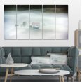 thumbnail image 1 of Morning Fog at Sunrise - Landscape Photo Canvas Art Print, 1 of 3