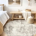 thumbnail image 2 of x Area Rug Living Room Rugs Washable Neutral Modern Abstract Soft Thin Large Rug Indoor Floor No Slip Rug Carpet for Bedroom Under Dining Table Home Office Decor Grey, 2 of 9