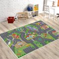 thumbnail image 3 of Boovnll Rugs for Bedroom, Baby Play Mat Non-Slip Crawling Carpet Polyester Road Rug Washable Rectangular Kids Rug for Bedroom Living Room Road Rug Kids Rug Crawling Carpet Doorm Nursery, Bedroom, 3 of 6