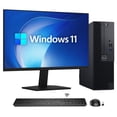 thumbnail image 1 of Dell OptiPlex 3070 SFF(Small Form Factor) Desktop PC - Intel Core I5 8th Gen CPU Up to 4.10Ghz 24 inch FHD Monitor - 32GB RAM - 2TB NVMe SSD - HDMI Windows 11 Pro Computer (Refurbished), 1 of 3