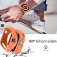 thumbnail image 2 of LEIXIUER(1Pack/3Pack) Compatible with Apple Watch Ultra case 49mm All-Round Shockproof TPU Silicone Protective Cover Bumper Shock-Absorbing Scratch-Resistant Protective case for Apple Watch Ultra 49mm, 2 of 6