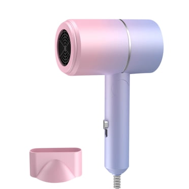 TopLLC Séchoir à Cheveux Électrique avec Diffuseur, Séchoir Pliable à Haute Vitesse à Ions Négatifs avec Buse, Contrôle Intelligent de la Température 2 Réglages de Vitesse et de Chaleur Faible Bruit Séchoir Professionnel de Salon