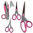 thumbnail image 4 of VIVA INFINITE 4-Piece Scissors Set - Dressmaker, Sewing, Embroidery & Snips, 4pc, 4 of 4
