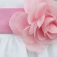 thumbnail image 5 of Oyolan Robe de Demoiselle d'Honneur pour Bébé Fille Robe de Fête Formelle de Mariage Robe de Baptême en Tulle Princesse Concours Rose 4, 5 of 5