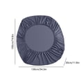 thumbnail image 3 of Vaidha Double Bed Fitted Sheet Piece Non-Slip Fixed Bed Cover All-Inclusive Mattress Protection Bed Cover Soft Fiber Suitable For Sleeping Naked, 3 of 7