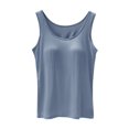 thumbnail image 1 of B91xZ Camisoles pour Femmes Débardeurs Légers, Bleu m, 1 of 4