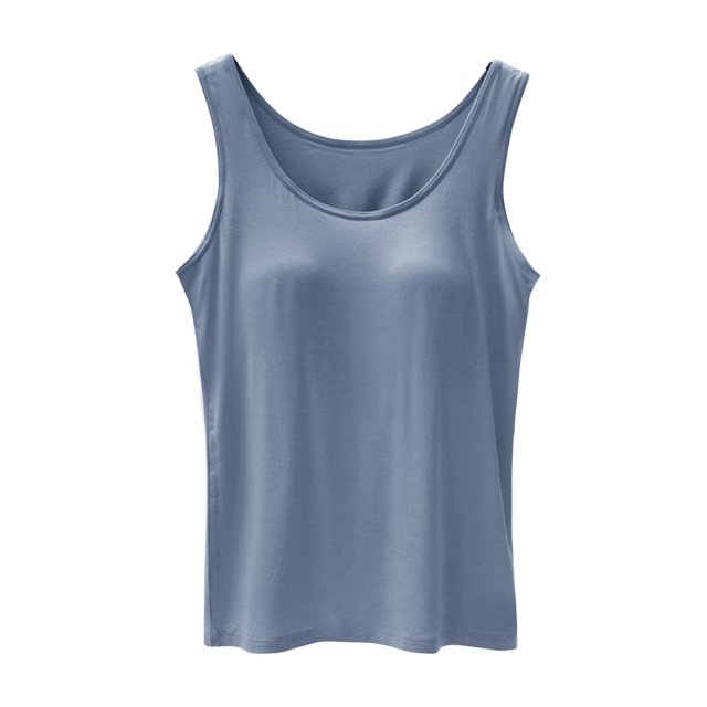 B91xZ Camisoles pour Femmes Débardeurs Légers, Bleu m