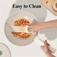 thumbnail image 4 of Bamboohart 5pcs Ceramic Nonstick Kitchen Pots And Pans Set Cookware Sets With Detachable Handle  Healthy Kitchen Cooking Sets  RV Cookware  Induction/ Dishwasher/ Oven Safe  With Frying P, 4 of 4