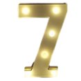 thumbnail image 1 of TopLLC Light Up Letters , LED Letters Lights Sign Alphabet And Number Big Lights Letter For Party Birthday Bar Battery Powered Christmas Decor Letter Lights on Clearance, 1 of 2