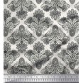 thumbnail image 1 of Soimoi Poly Georgette Fabric Swirls & Paisley Printed Craft Fabric by the Yard 52 Inch Wide, 1 of 3