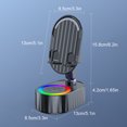 thumbnail image 4 of Xingzhi Wireless Bluetooth Speaker Stand For Mobile Devices And Dual Adjustable Angle Black, 4 of 6