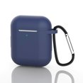 thumbnail image 1 of PANDACO Navy Soft Case for AirPods Charging Case (1st/2nd Gen), 1 of 5