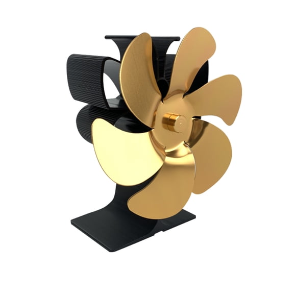 EGNMCR Portable Fan Desk Fan Fireplace Fan New Thermal Power Fan Fireplace Heating Stove Thermal Fan Fireplace fan