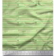 thumbnail image 1 of Soimoi Polyester Crepe Fabric Abstract Stripe Fabric Prints by Yard 52 Inch Wide, 1 of 3
